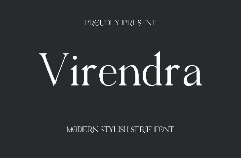 Virendra font