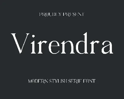 Virendra font