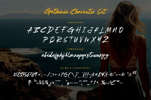 Gathenia font