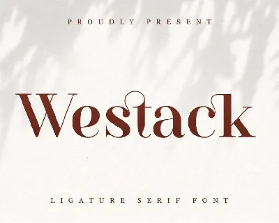 Westack font