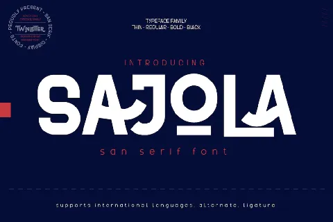 Sajola font