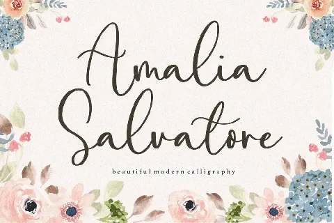 Amalia Salvatore font