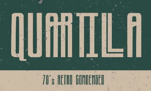 Quartilla font