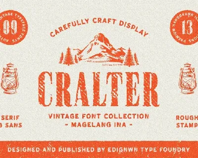 Cralter font