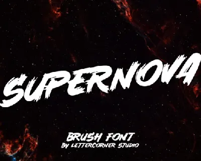 Supernova font