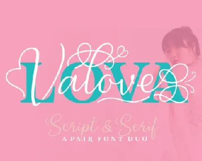 Lova Valove Duo font