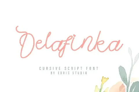 Delafinka Demo font