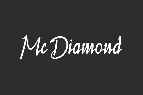 McDiamondDemo font