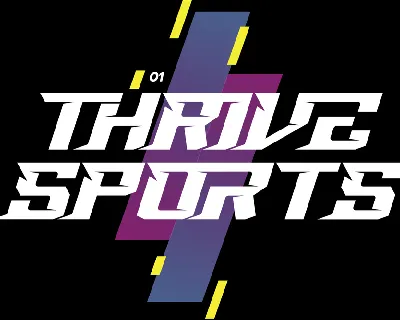Thrive Sports Demo font
