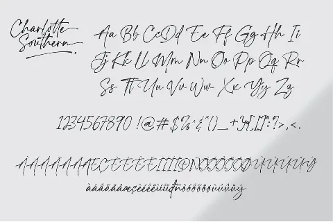 Charlotte Southern font