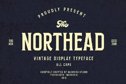Northead Display font