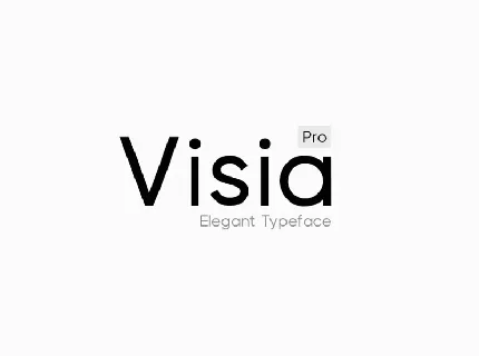 Visia-Pro font