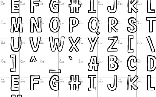 Abrakadaboom font