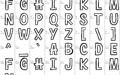 Abrakadaboom font