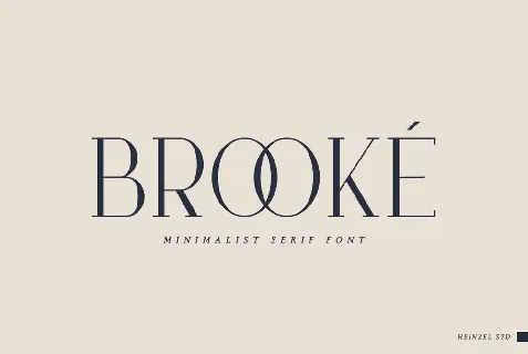 Brooke font