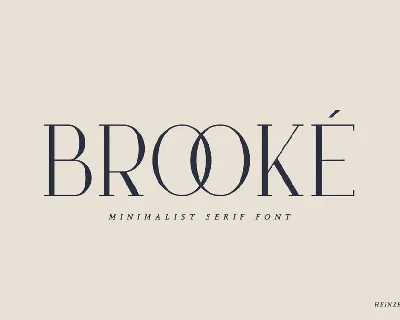 Brooke font