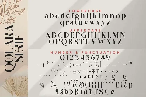 Qolara font