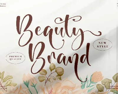 Beauty Brand font