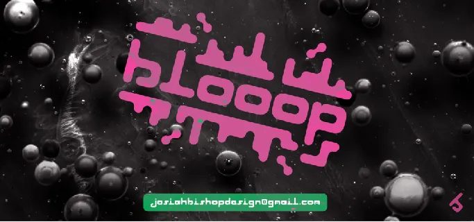 blooop font