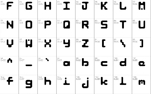 blooop font