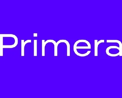 Primera Family font