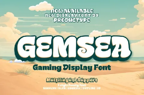 Gemsea font