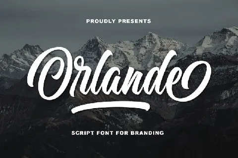 Orlande Script font