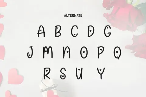 Romantic Comedy Display font