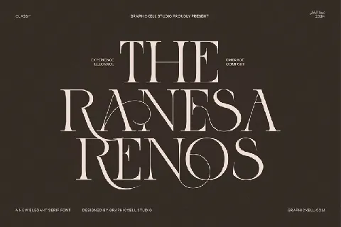 Ranesa Renos font