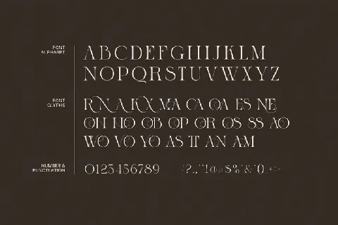 Ranesa Renos font