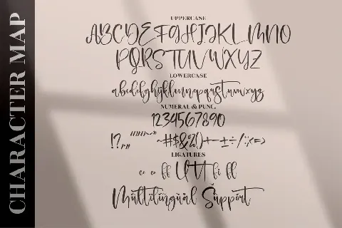 Delashanty font