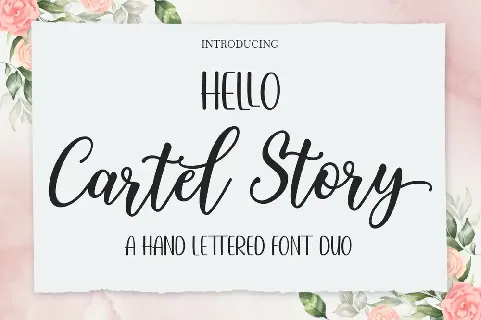 Hello Cartel Story font