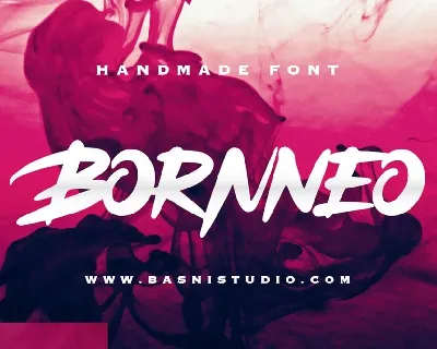 Bornneo font