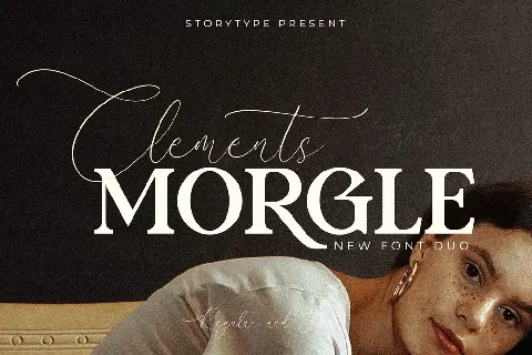 Clements Morgle Duo font