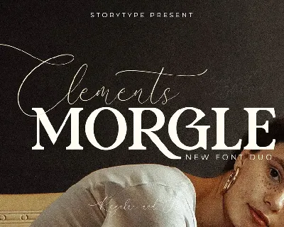 Clements Morgle Duo font