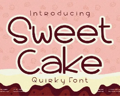 Sweet Cake font
