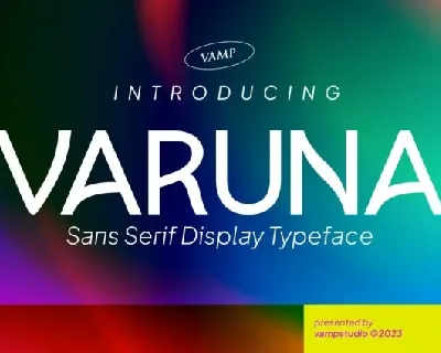 Varuna font