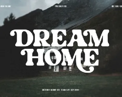 Dream Home font