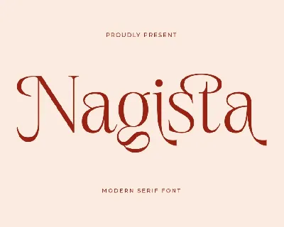 Nagista DEMO VERSION font