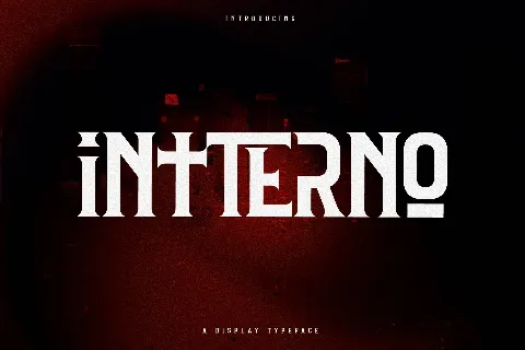 Intterno font