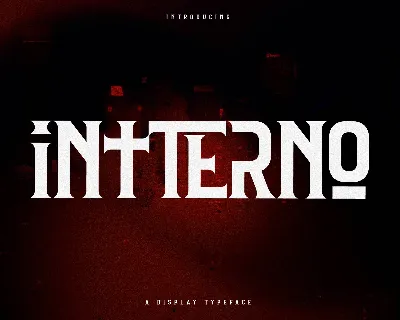 Intterno font