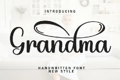 Grandma Script font