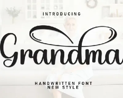 Grandma Script font