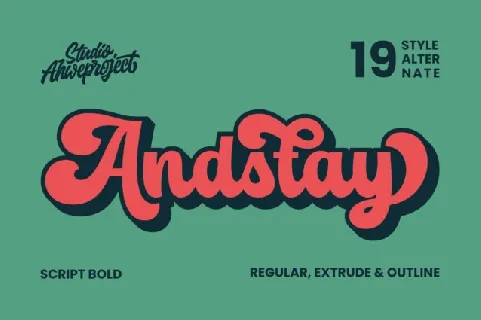 Andstay font