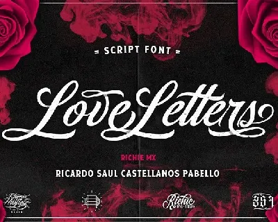 Love Letters Script font