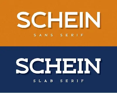 Schein font