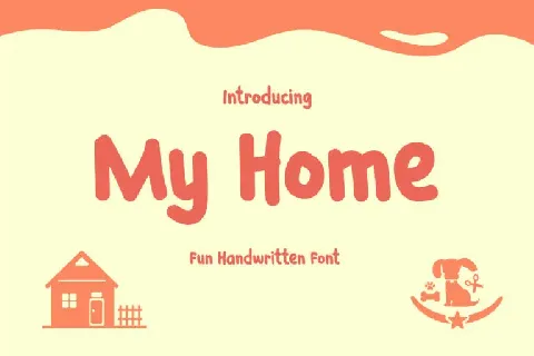 My Home Free Trial font