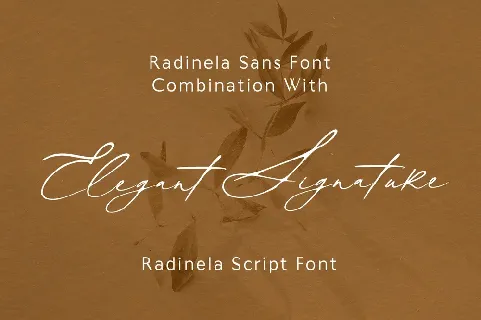 Radinela font