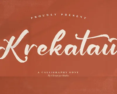 Krekatau font