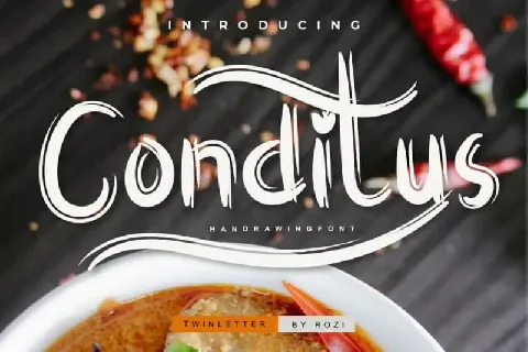 Conditus Script font